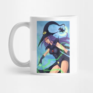 Witch and Cat Companion Mug